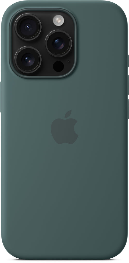 Apple Myyr3Zm/A Apple Silicone Case With Magsafe Iphone 16 Pro Lake Green