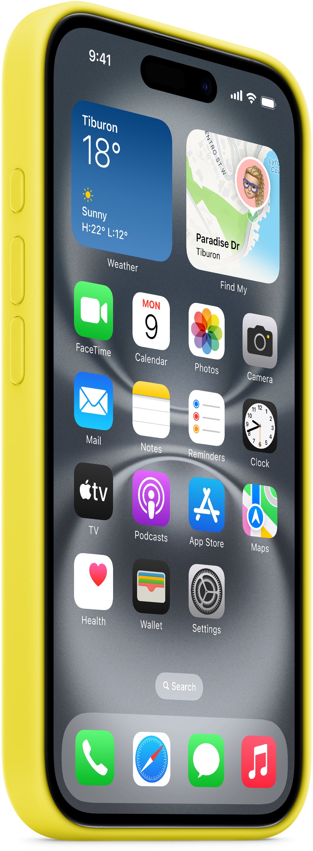 Apple Myy73Zm/A Apple Silicone Case With Magsafe Iphone 16 Starfruit