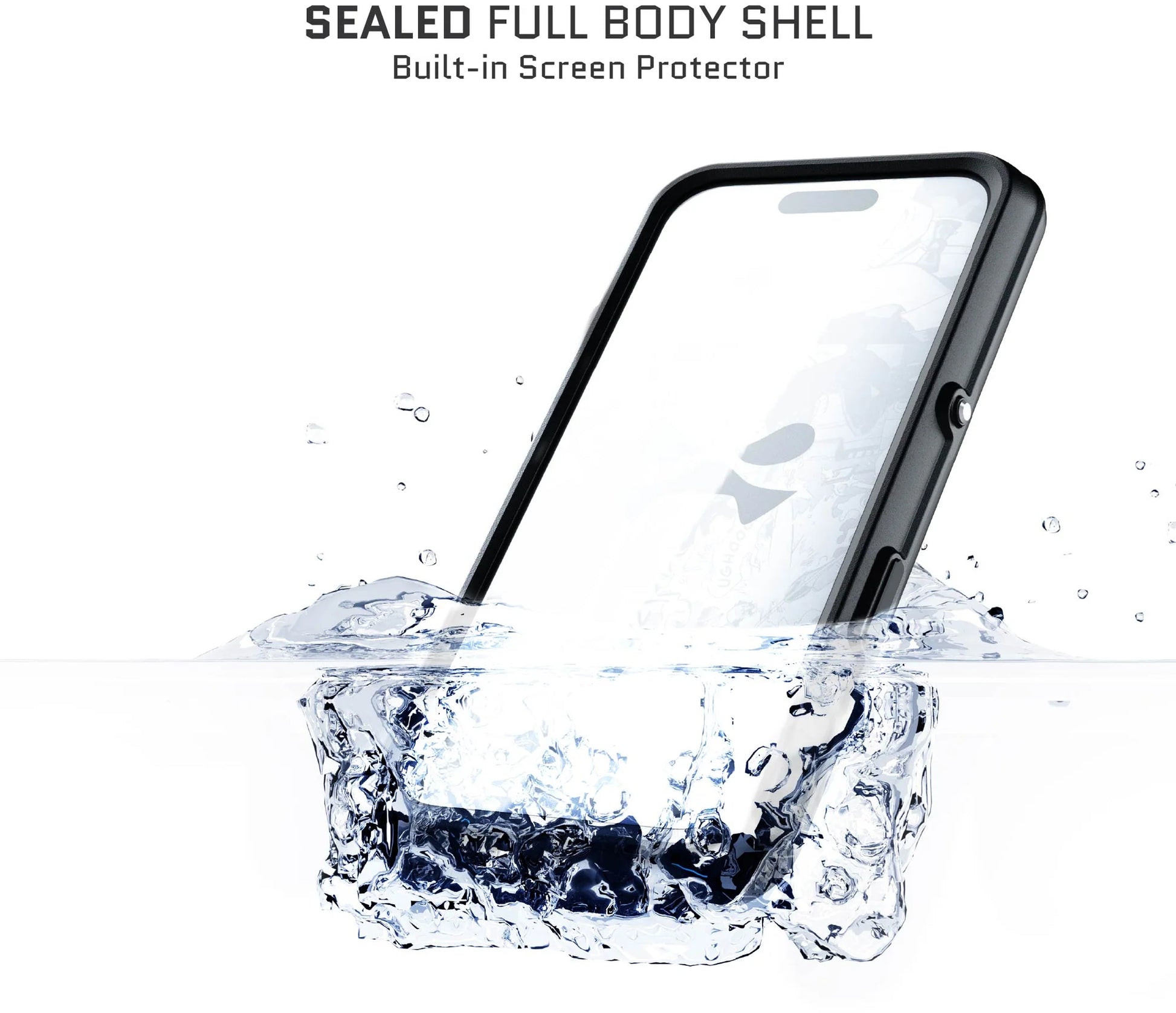 Ghostek Nautical Slim Waterproof Magsafe Case Apple Iphone 16 Pro Max Clear
