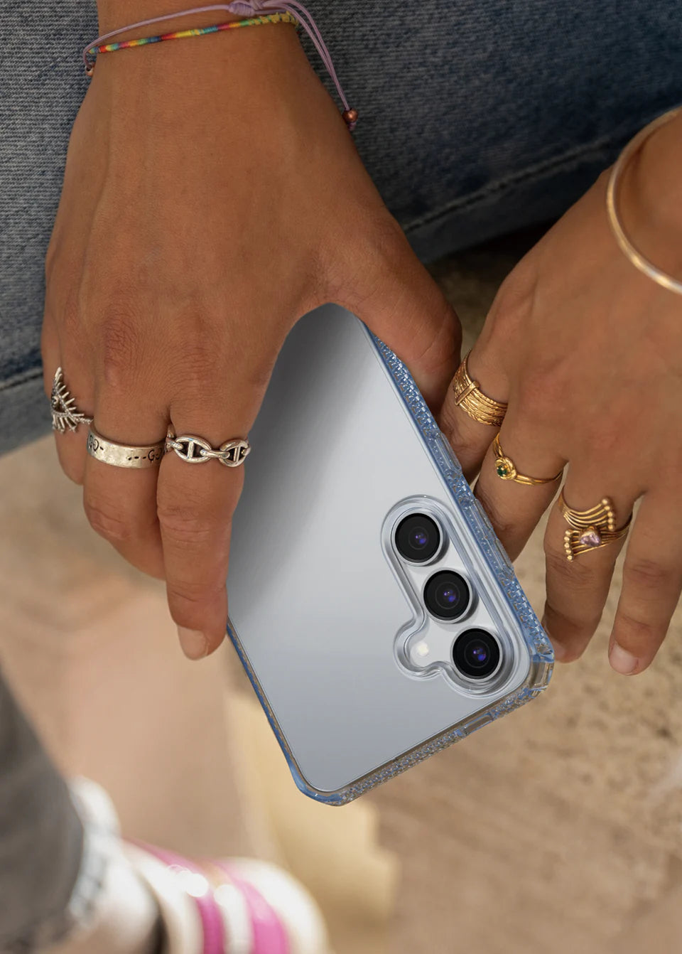 Itskins Level 2 Spectrumclear_R For Samsung Galaxy S24 Fe 5G Transparent