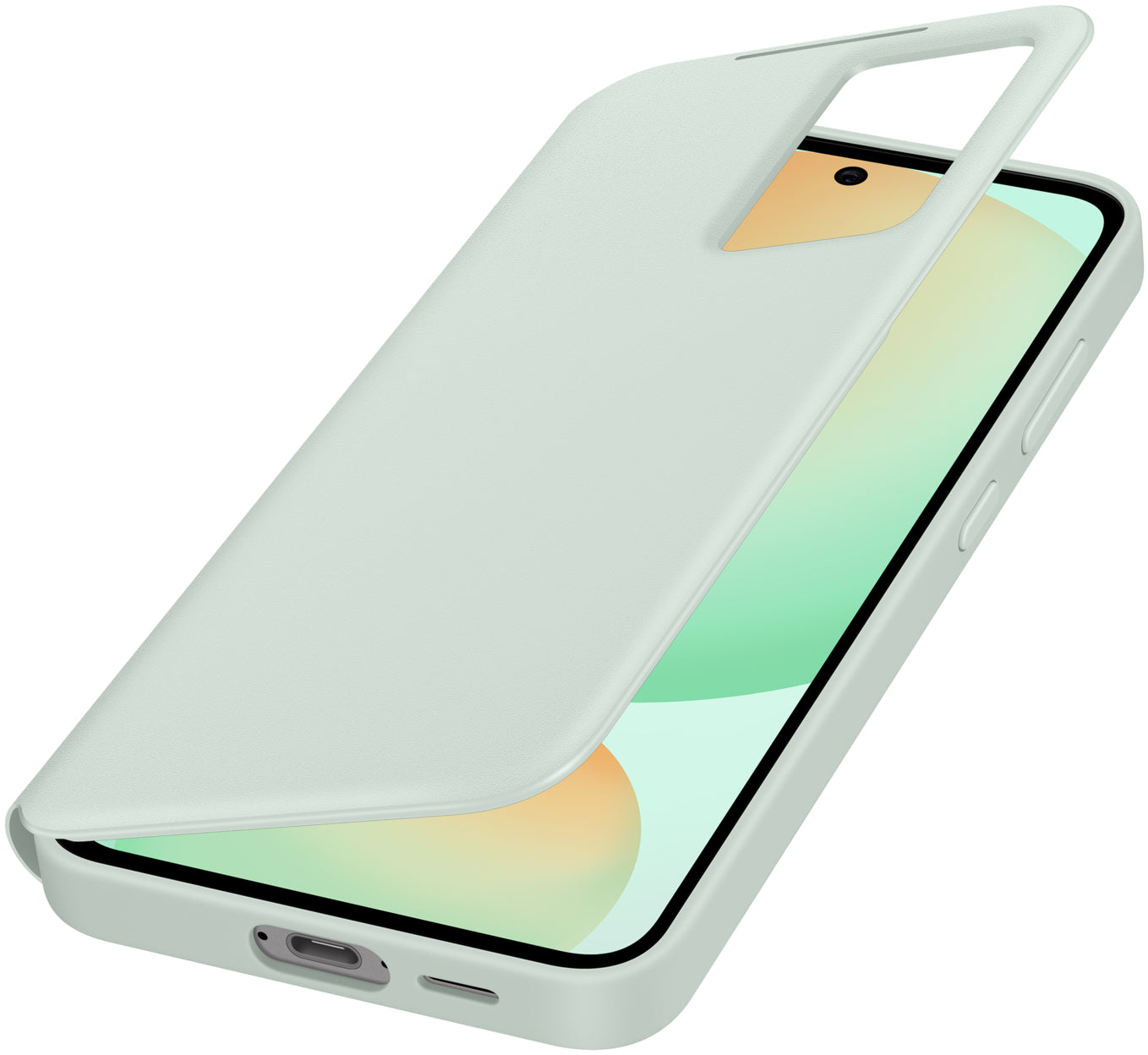 Samsung Ef-Zs721Cmegww Samsung Smart View Wallet Case Galaxy S24 Fe 5G Mint