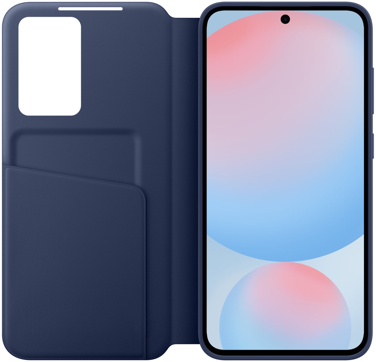 Samsung Ef-Zs721Clegww Samsung Smart View Wallet Case Galaxy S24 Fe 5G Blue