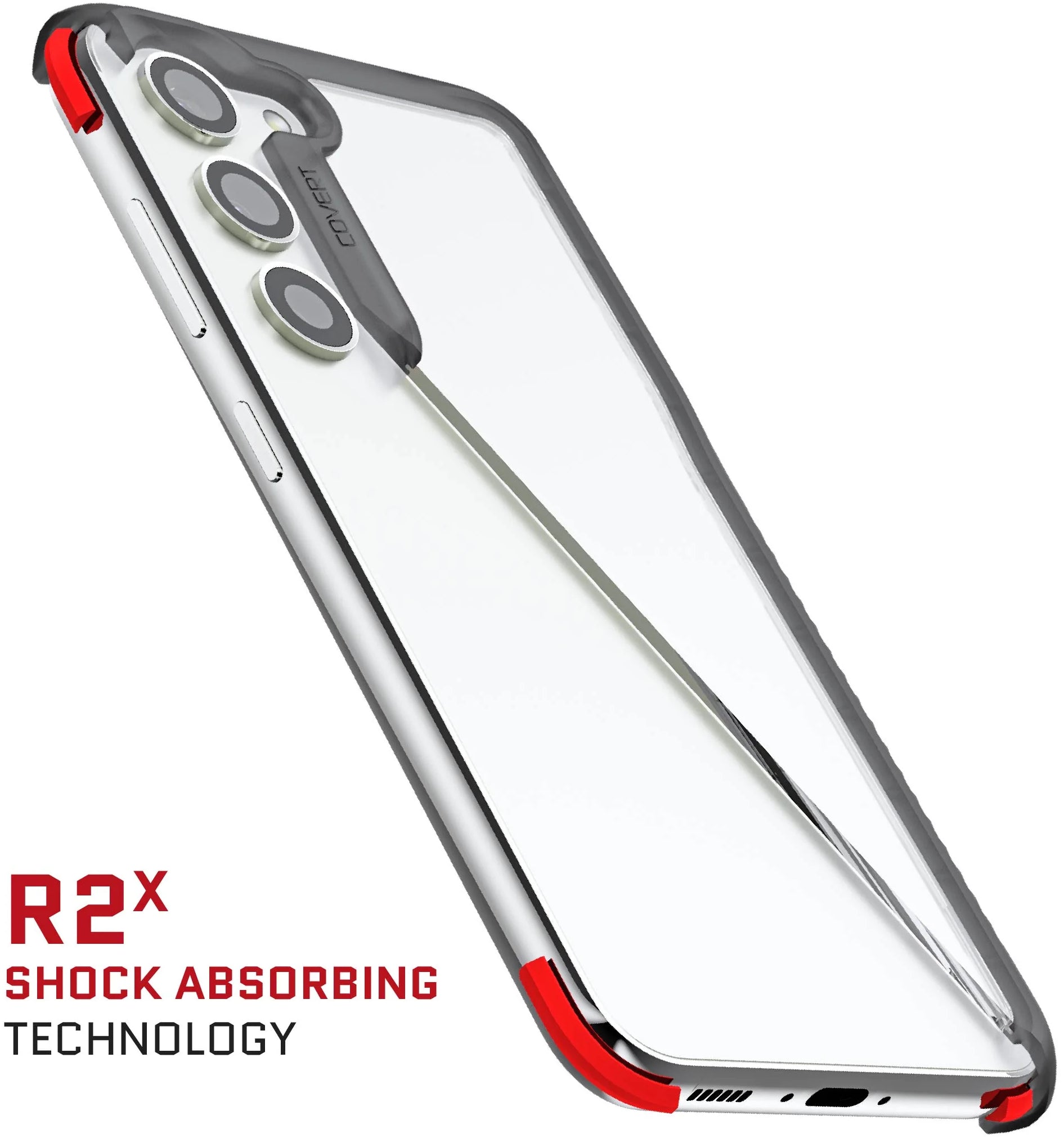 Ghostek Covert 6 Protective Case Samsung Galaxy S23 5G Smoke