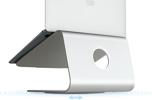 Rain Design Mstand 360 Laptop Stand + Swivel Base Silver Actie Pakket 5+1 Gratis