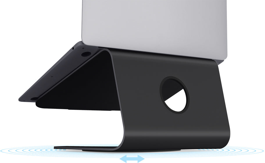 Rain Design Mstand 360 Laptop Stand + Swivel Base Black Actie Pakket 5+1 Gratis