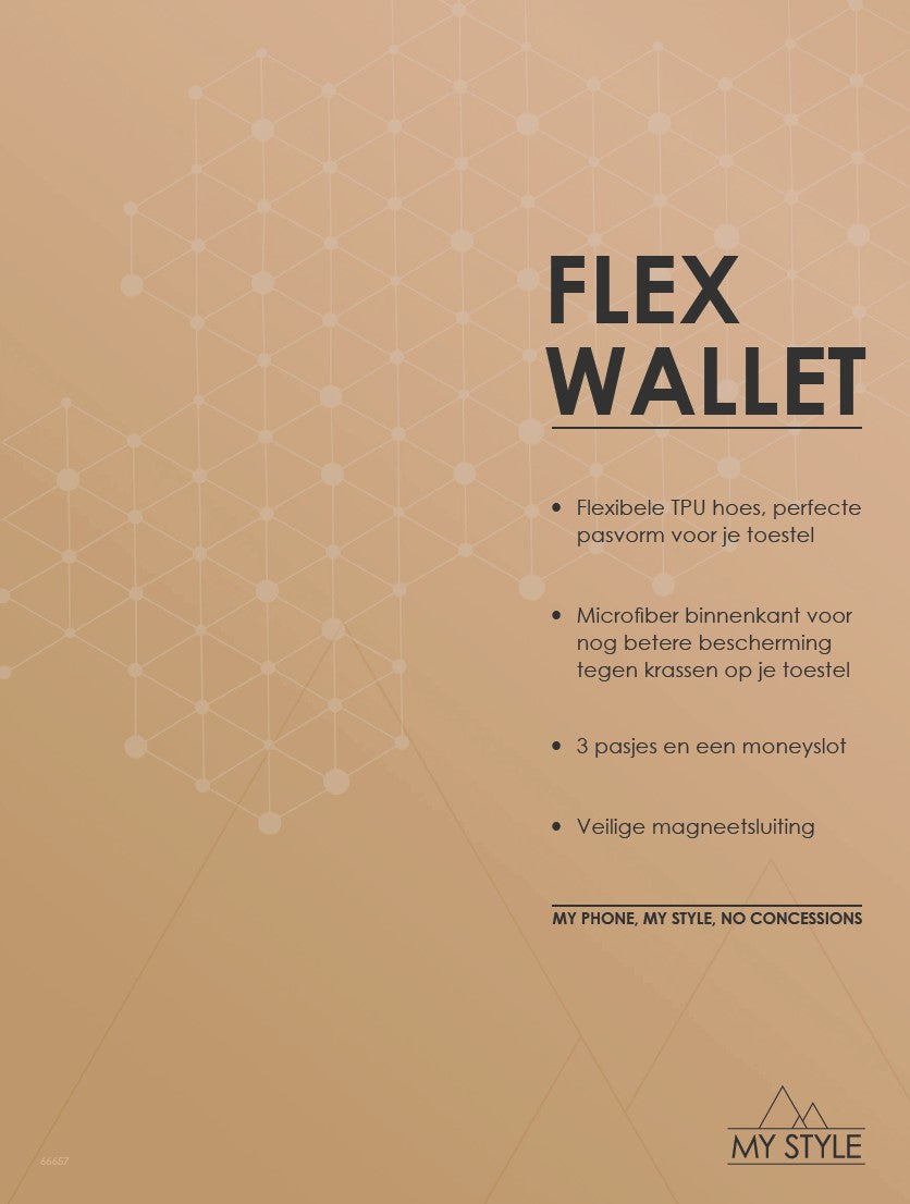 My Style Pos Forex Product Signing 20X15Cm Incl. Magneet My Style Flex Wallet Gold