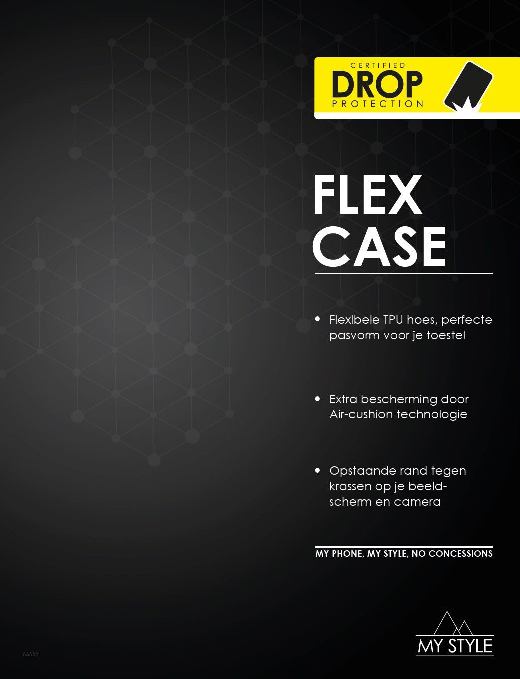 My Style Pos Forex Product Signing 20X15Cm Incl. Magneet My Style Protective Flex Case Clear/Pink