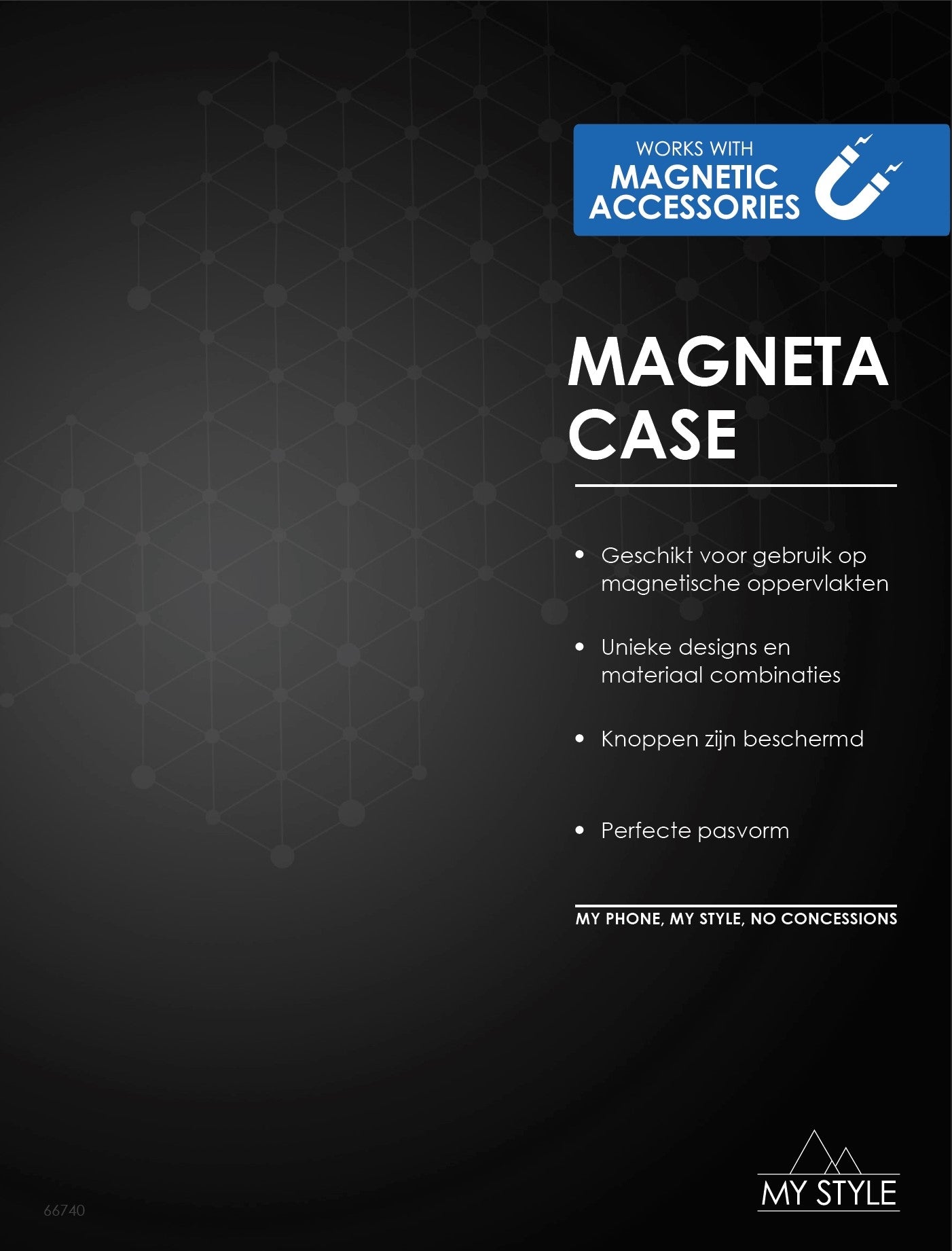 My Style Pos Forex Product Signing 20X15Cm Incl. Magneet My Style Magneta