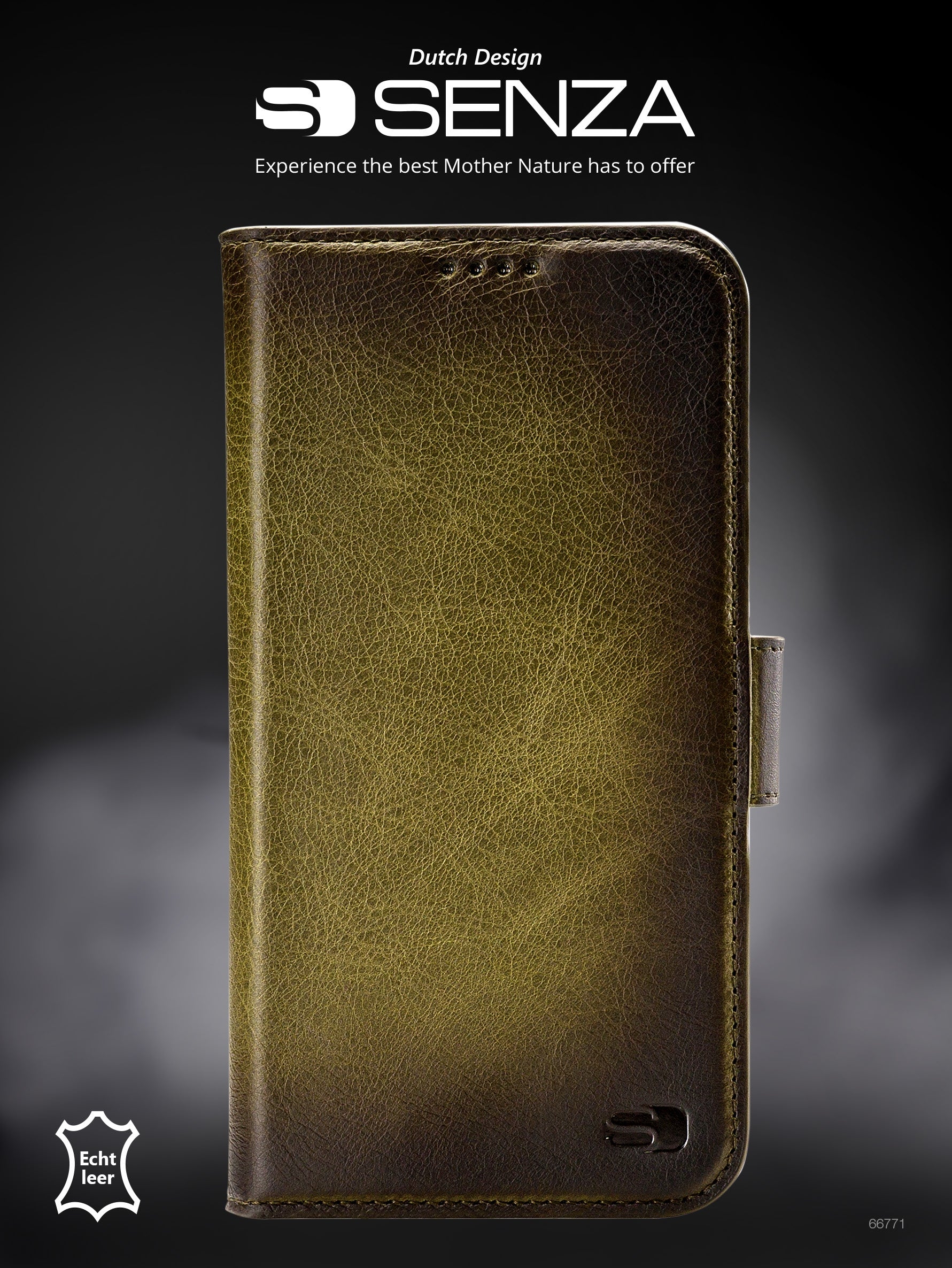 Senza Pos Forex Product Signing 20X15Cm Incl. Magneet Senza Wallet/Cover Burned Olive