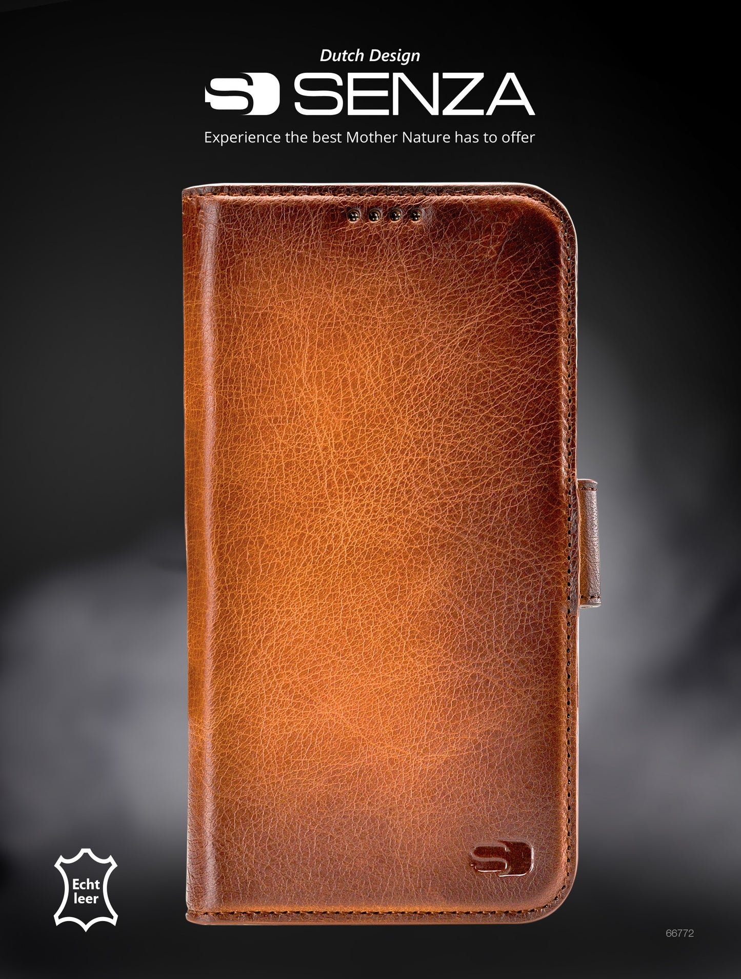 Senza Pos Forex Product Signing 20X15Cm Incl. Magneet Senza Wallet/Cover Burned Cognac