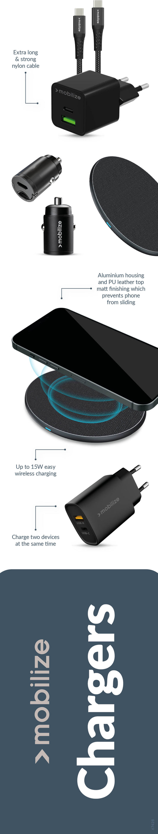 Mobilize Pos Forex Verticaal Signing 108X20Cm Mobilize Charging