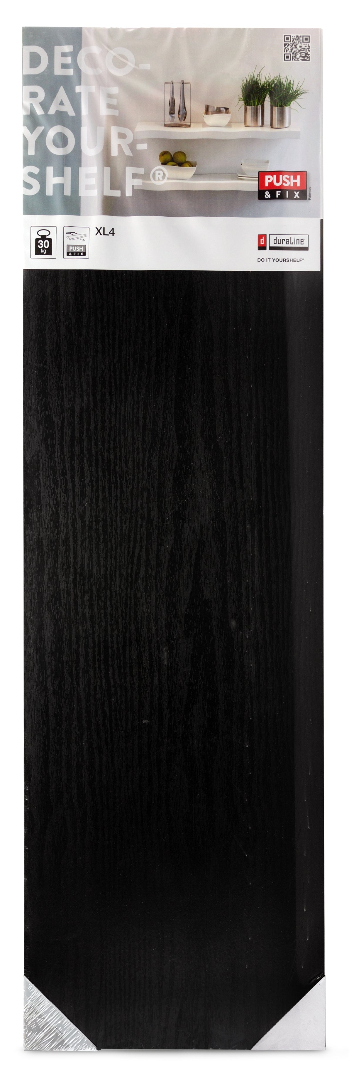 Universeel Pos Universeel Schappenplank 80X23,5Cm Black