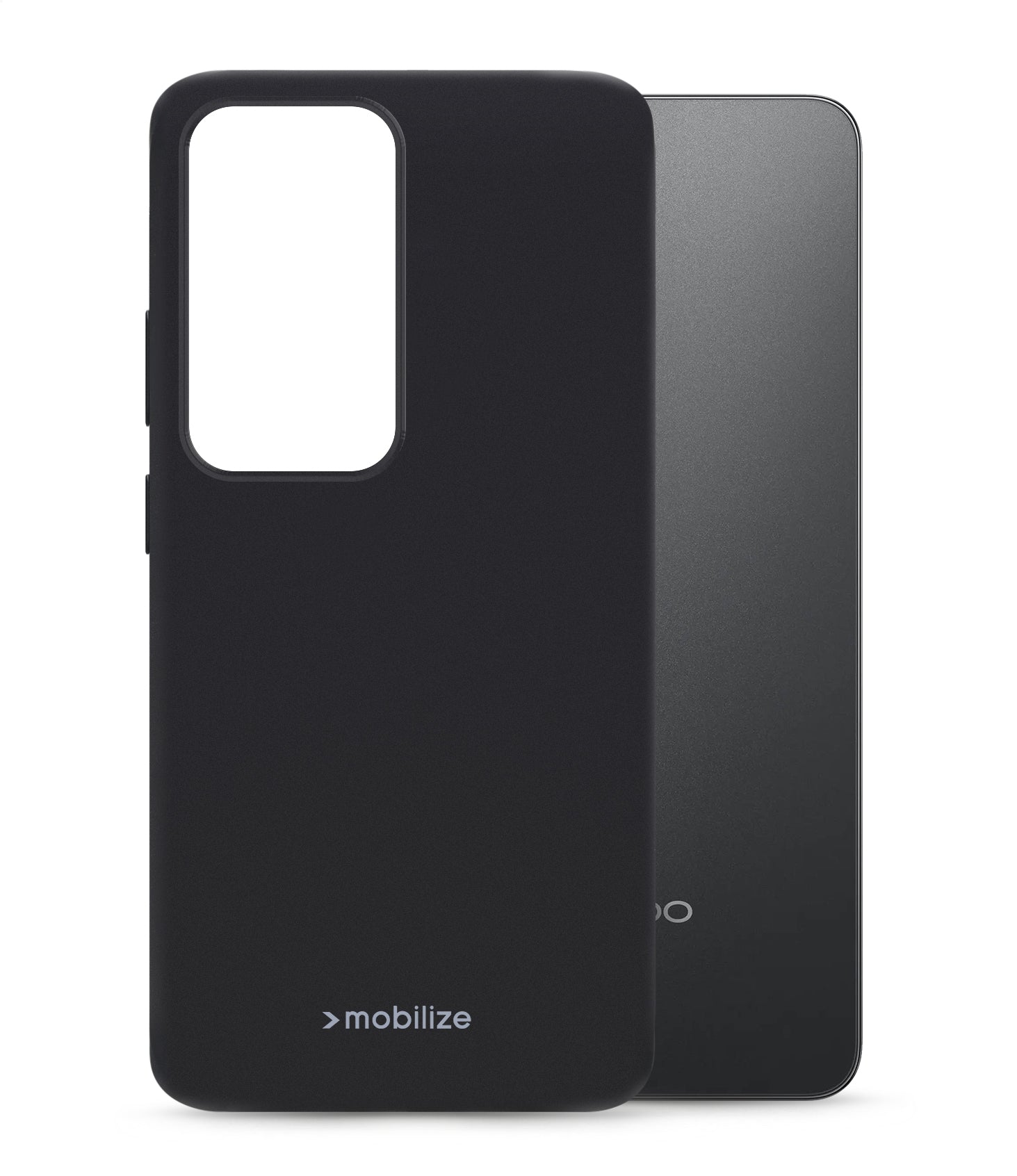 Mobilize Rubber Gelly Case Oppo A80 5G Matt Black