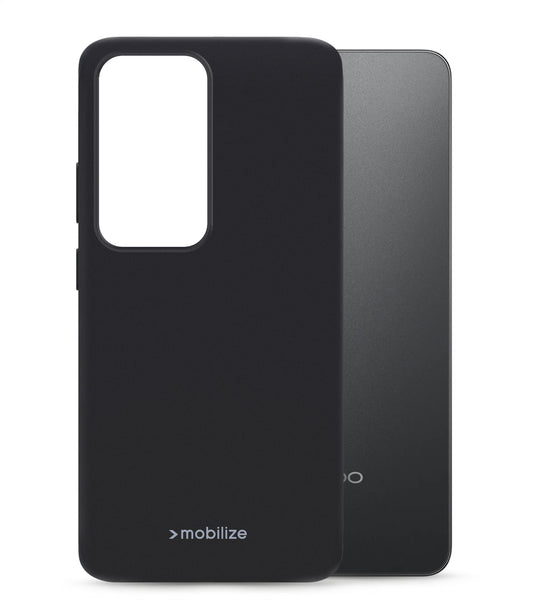 Mobilize Rubber Gelly Case Oppo A80 5G Matt Black
