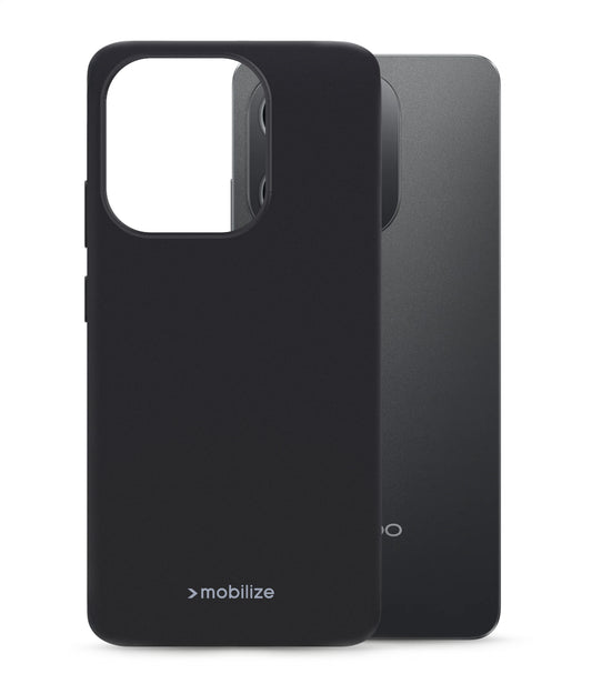 Mobilize Rubber Gelly Case Oppo A40/A40M/A60 5G Matt Black