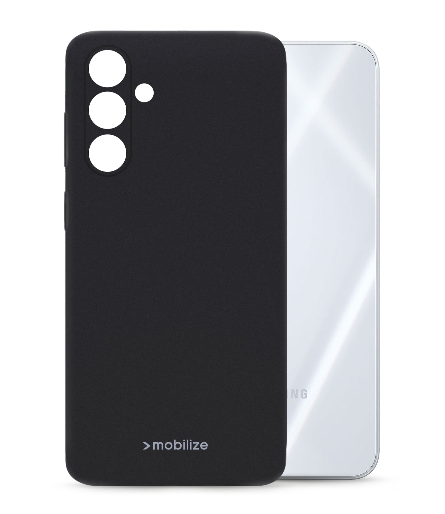 Mobilize Rubber Gelly Case Samsung Galaxy A16 4G/5G Matt Black