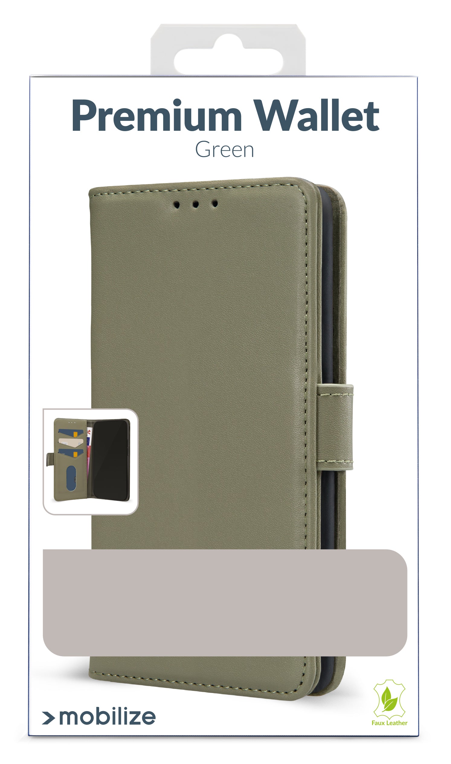 Mobilize Premium Gelly Wallet Book Case Samsung Galaxy A16 4G/5G Green