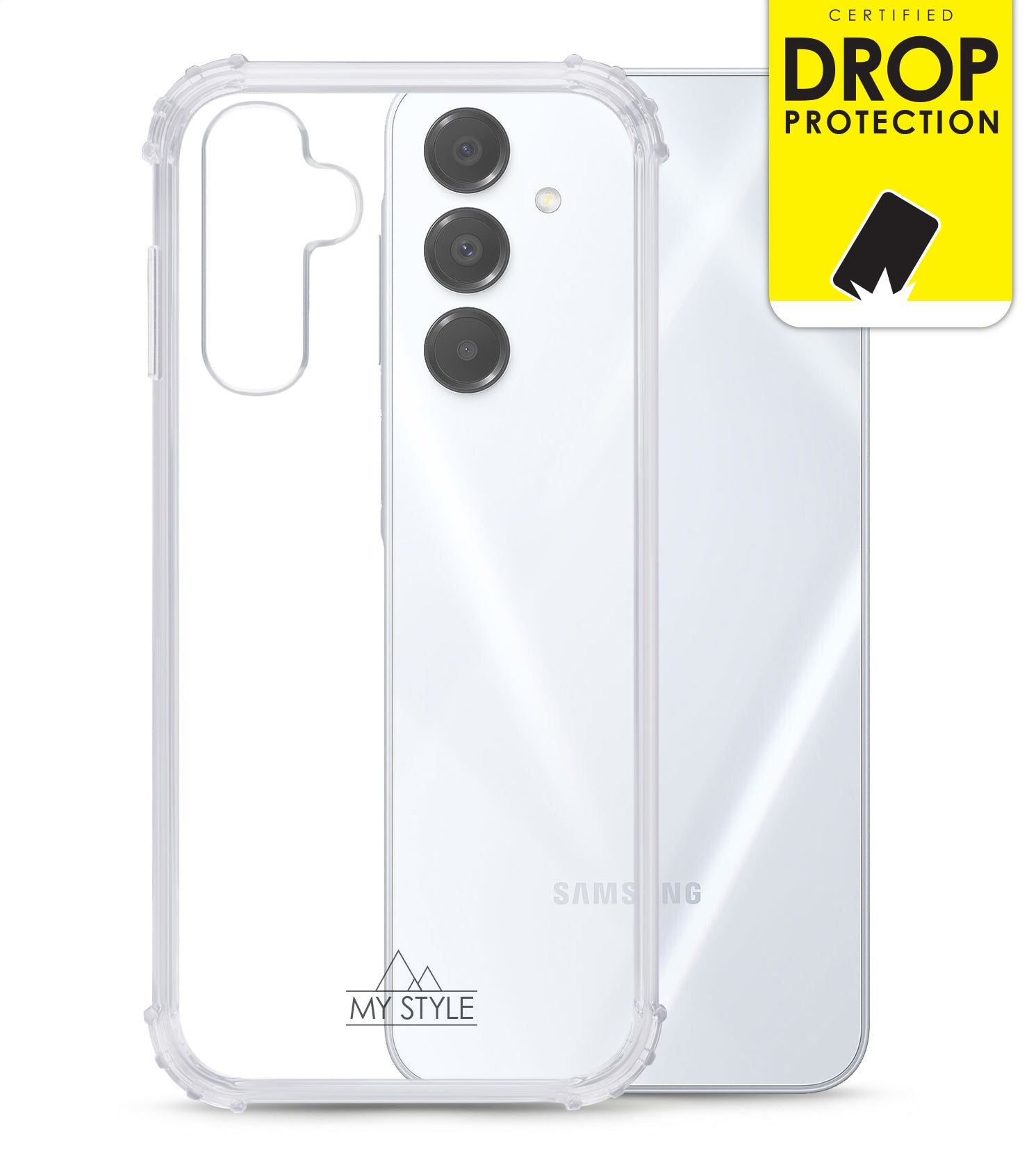 My Style Protective Flex Case For Samsung Galaxy A16 4G/5G Clear