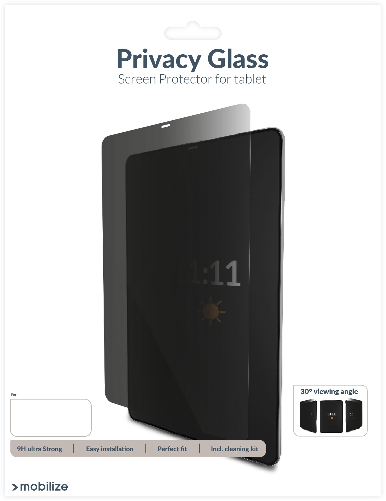 Mobilize Privacy Glass Screen Protector For Apple Ipad Air 11 (2024)