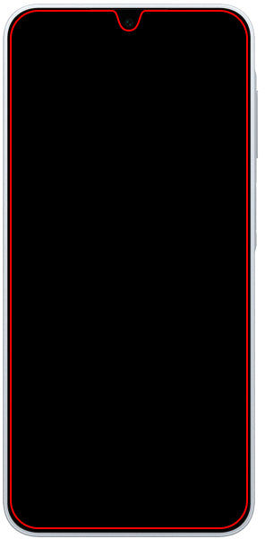 Mobilize Glass Screen Protector - Black Frame - Samsung Galaxy A16 4G/5G/A26 5G