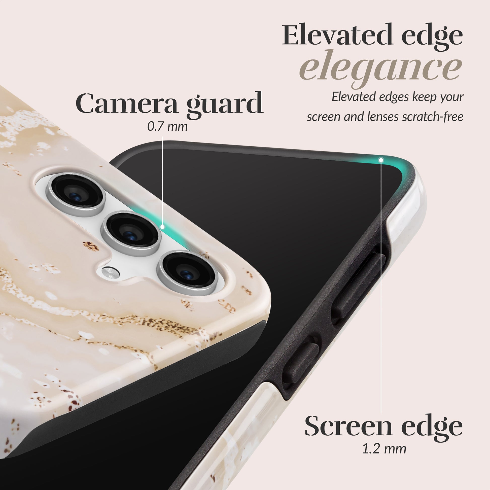 Mio By Mobilize Mio Gold Marble Magsafe Compatible For Samsung A16 4G/5G