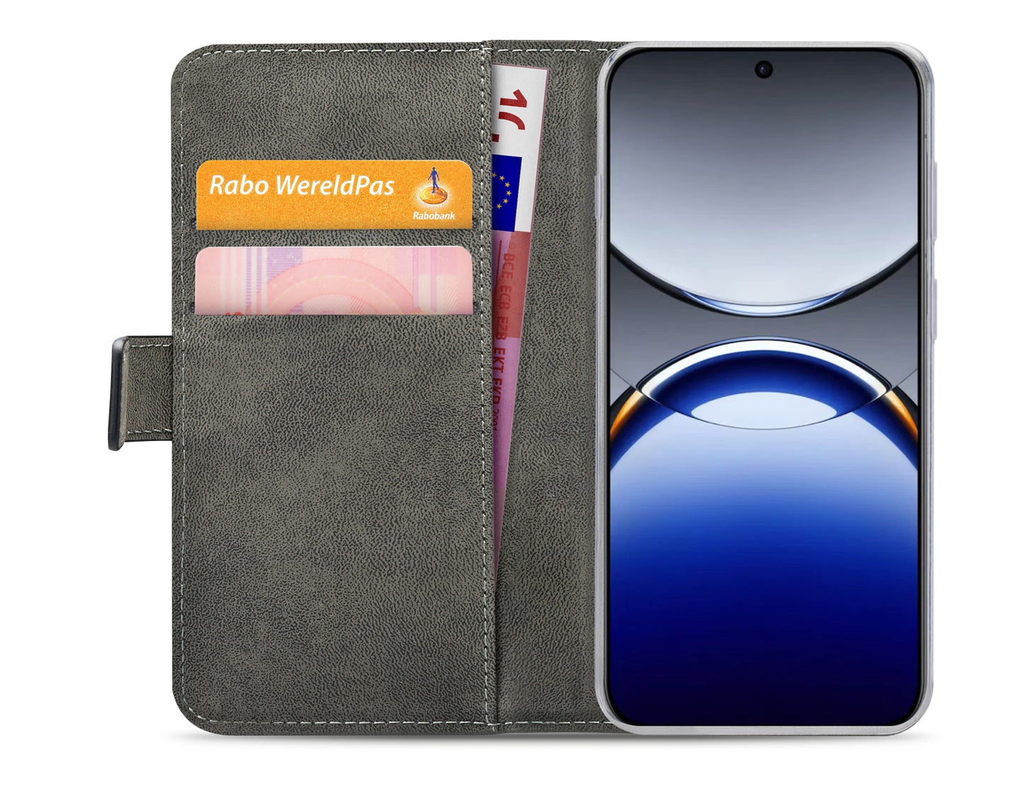 Mobilize Classic Gelly Wallet Book Case Oppo Find X8 Black