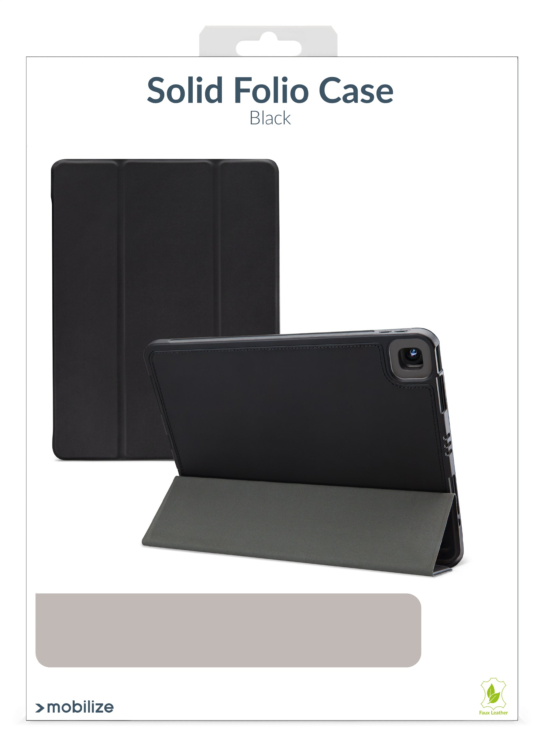 Mobilize Solid Folio Case For Xiaomi Redmi Pad 2 11 Inch Black