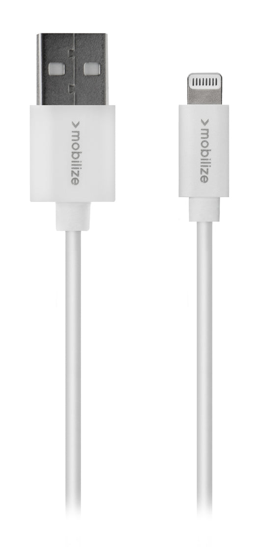 Mobilize Bulk Mobilize Cable Usb To Apple Mfi Lightning 1M. 12W White (Bulk)